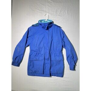 Vintage Y2K Mall Blue Pacific Trail Blue Coat Size Small